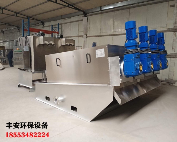 疊螺式污泥脫水機(jī)效果不理想是什么原因造成的?